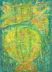 Christiane Noll: 'Leichtigkeit', 2008, 48x66cm, Acryl auf Textilien/Hartfaserplatte