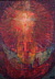 Christiane Noll: 'Verkörperung', 2004, 54x75cm, Mischtechnik auf Papier/Hartfaserplatte
